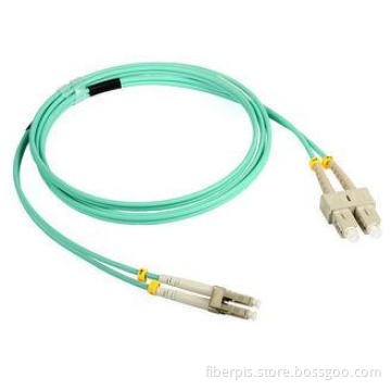 LSZH Jacket Duplex SC Fiber Optic Patch Cord for Optical ac